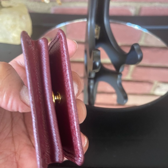 🔥 Authenticated 🔥Used 🔥Burberry 🔥BURBERRY coin case wallet nylon /leather🔥 - Picture 5 of 5